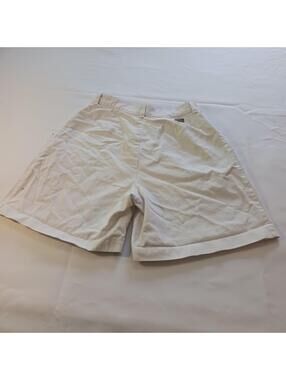 Vintage Lee Authentic Clothing High Rise Women White Shorts Pants Size 8 Med.